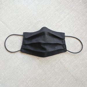 Mask Black Linen